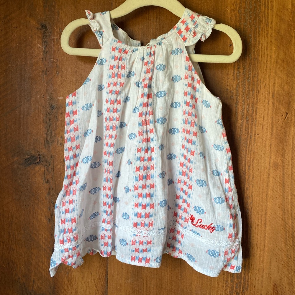 Lucky Brand girls top 2T